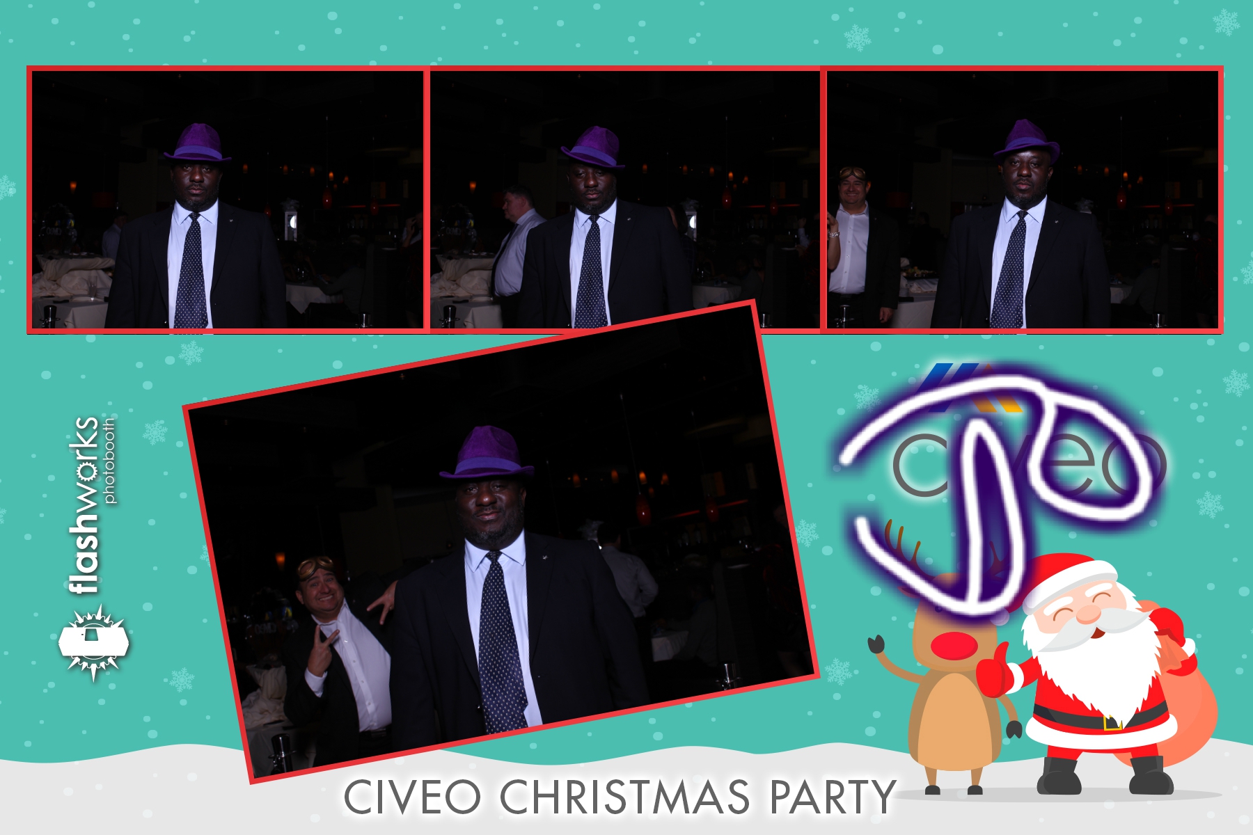 CIVEO Christsmas Party | View more photos from the event at gallery.flashworksphotobooth.com/u/FlashworksPhotoboothInc/CIVEO-Christsmas-Party